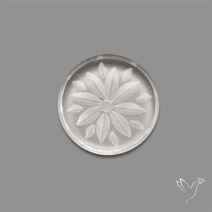 Himalayan Quartz Intaglio Reverse Carving (handcarved)