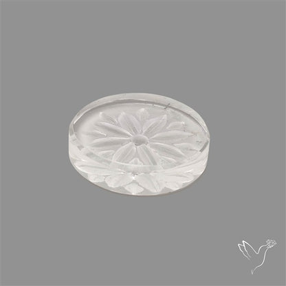 Himalayan Quartz Intaglio Reverse Carving (handcarved)