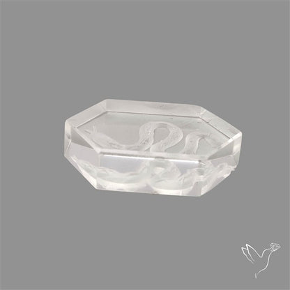 Himalayan Quartz Intaglio Reverse Carving (handcarved)