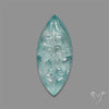 Amazonite Doublet Mughal Carving
