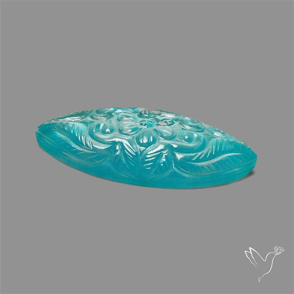 Amazonite Doublet Mughal Carving