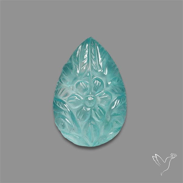 Amazonite Doublet Mughal Carving