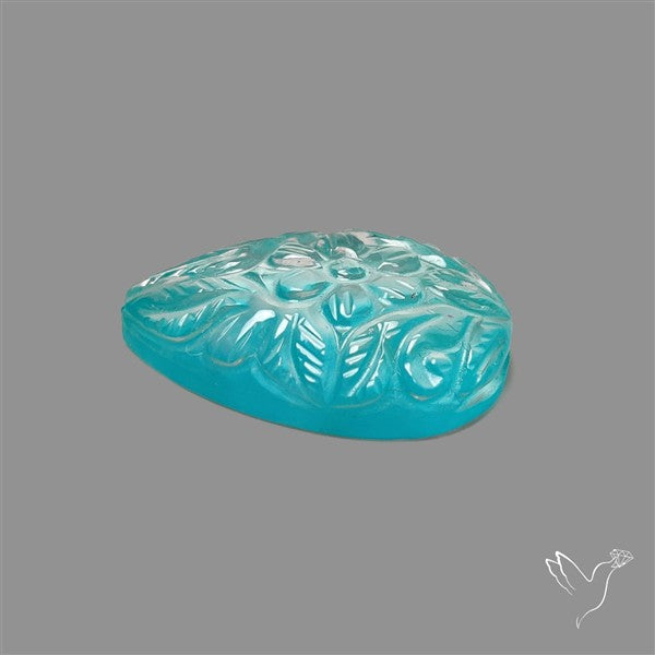 Amazonite Doublet Mughal Carving