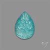 Amazonite Doublet Mughal Carving