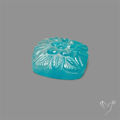 Amazonite Doublet Mughal Carving