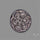 Black Cherry Star Ruby Mughal Carving (Handcarved)