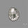 Chlorite in Quartz Rose Cut Rare