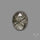 Rose Cut Green Rutilated Quartz