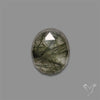 Rose Cut Green Rutilated Quartz