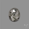 Rose Cut Green Rutilated Quartz