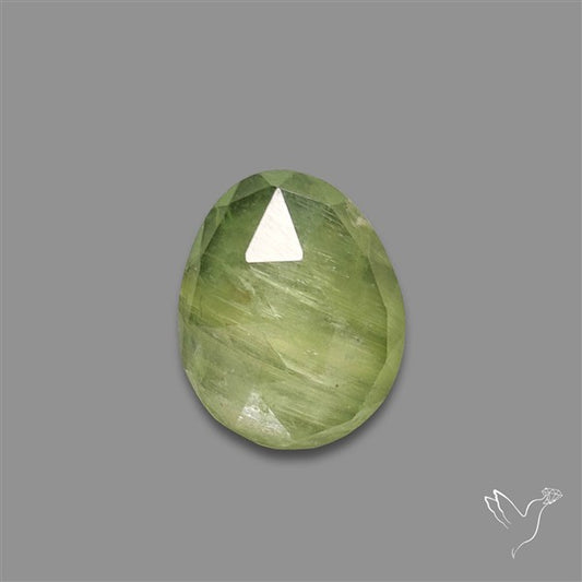 Rose Cut Mint Green Kyanite