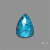 Rose Cut Himalayan Quartz With Neon Apatite Doublet