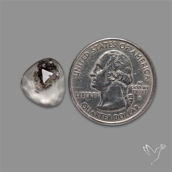 Rose Cut Herkimer Diamond