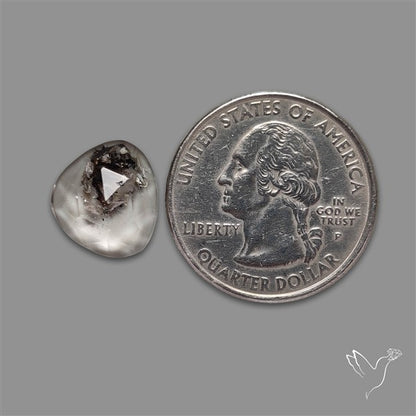 Rose Cut Herkimer Diamond