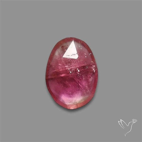 Rose Cut Pink Tourmaline Small