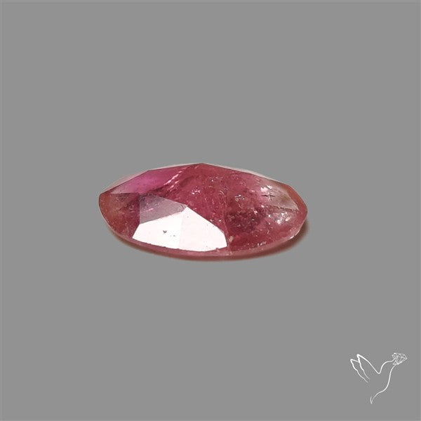 Rose Cut Pink Tourmaline Small