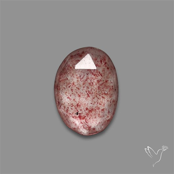 Rose Cut Strawberry Quartz Cherry Tanzurine