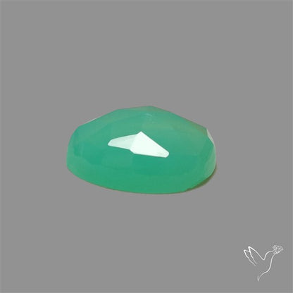 Rose Cut Gemmy Chrysoprase
