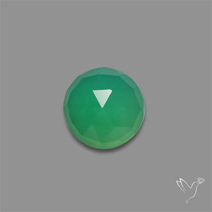 Rose Cut Gemmy Chrysoprase