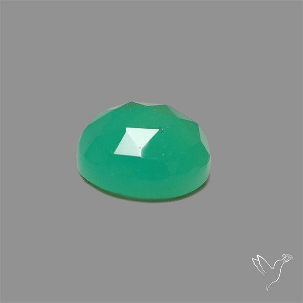 Rose Cut Gemmy Chrysoprase