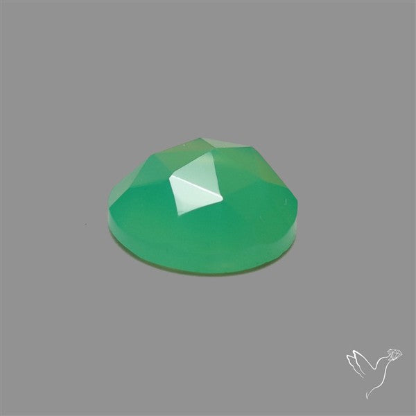 Rose Cut Gemmy Chrysoprase