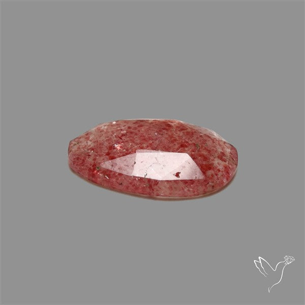 Rose Cut Strawberry Quartz Cherry Tanzurine