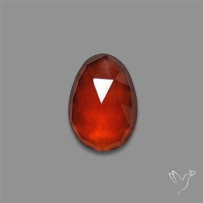 Rose Cut Hessonite Garnet