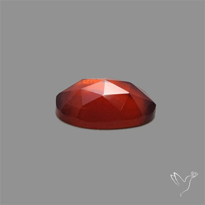 Rose Cut Hessonite Garnet
