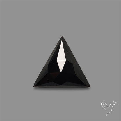 Rose Cut Black Spinel