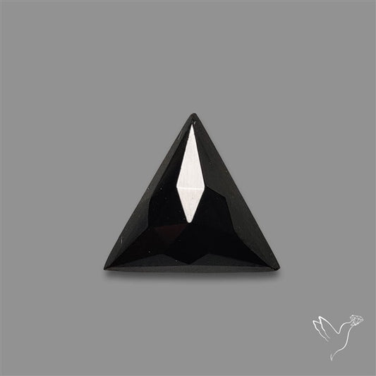 Rose Cut Black Spinel