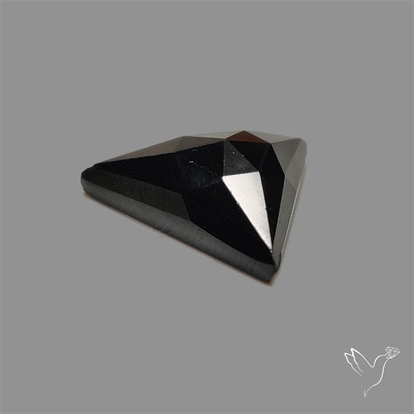 Rose Cut Black Spinel