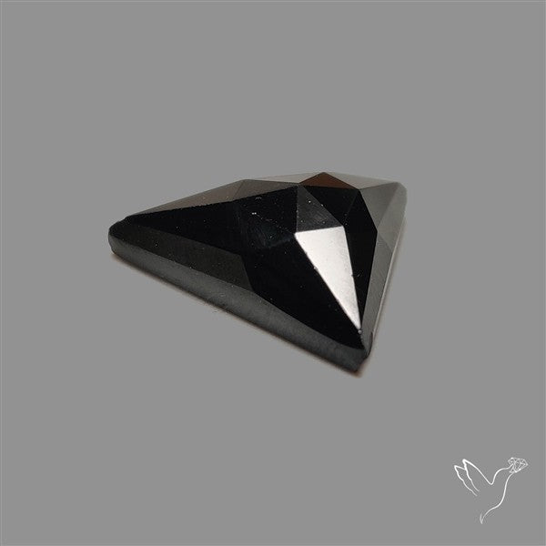 Rose Cut Black Spinel