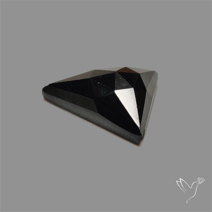 Rose Cut Black Spinel