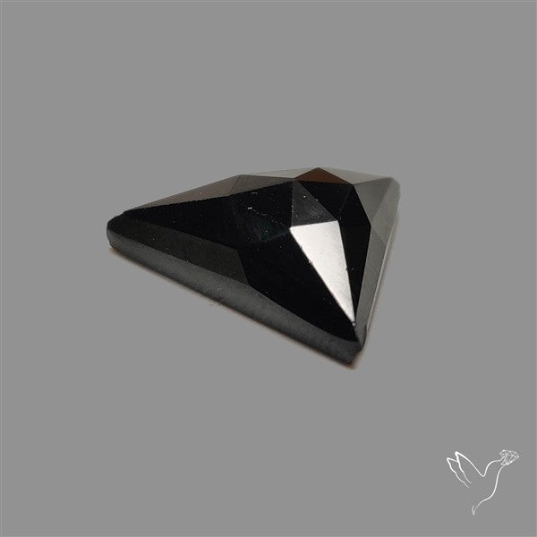 Rose Cut Black Spinel