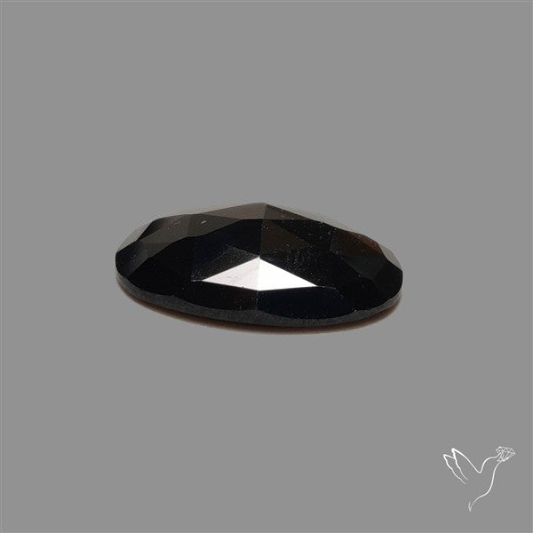 Rose Cut Black Spinel