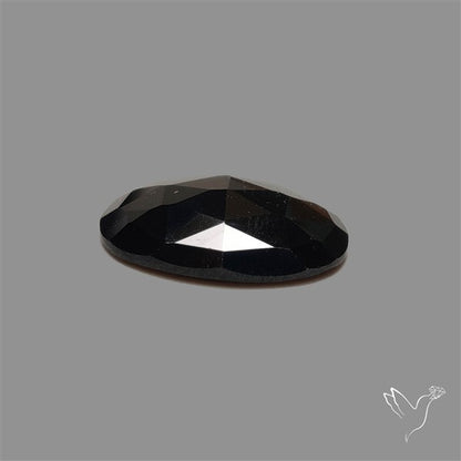 Rose Cut Black Spinel