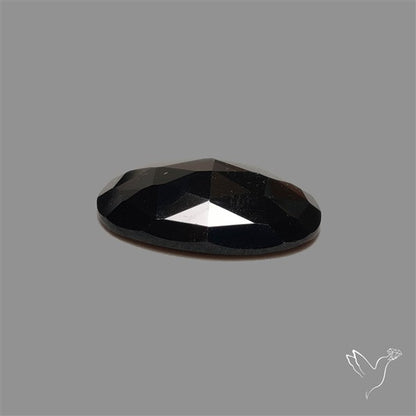 Rose Cut Black Spinel