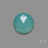 Rose Cut Aqua Chalcedony