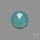 Rose Cut Aqua Chalcedony