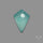 Rose Cut Aqua Chalcedony