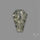 Black Tourmalinated Prehnite Coffin With Mughal Carving