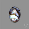 Rose Cut Himlayan Quartz With Abalone Shell Doublet