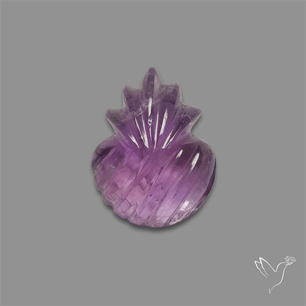 Amethyst Pineapple Carving