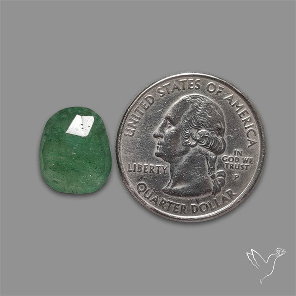 Rose Cut Green Tanzurine
