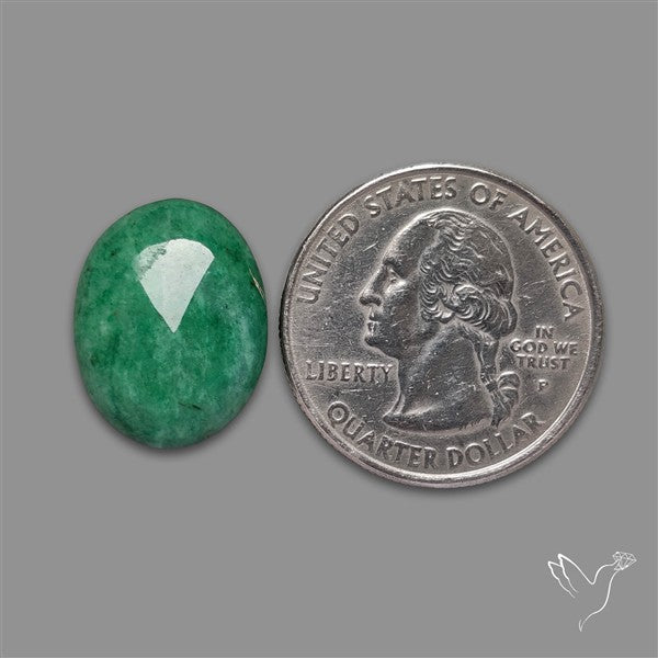 Rose Cut Zambian Emerald