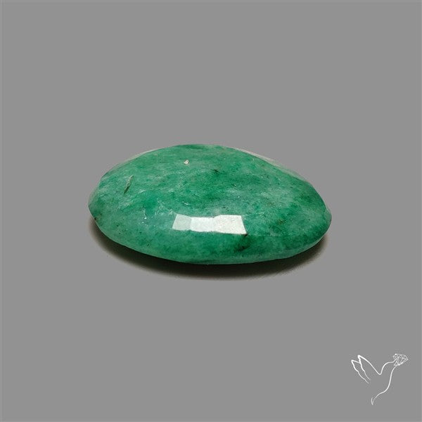 Rose Cut Zambian Emerald