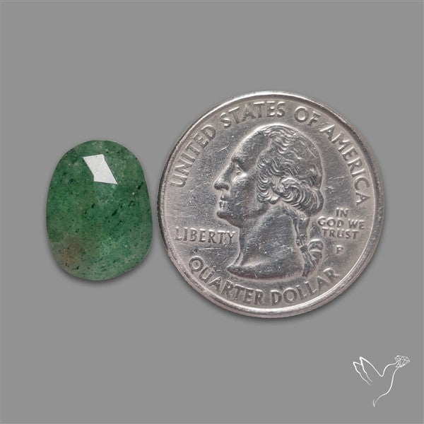 Rose Cut Green Tanzurine