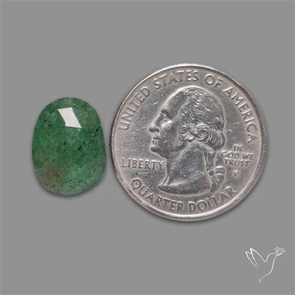 Rose Cut Green Tanzurine