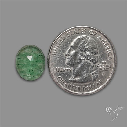 Rose Cut Green Tanzurine