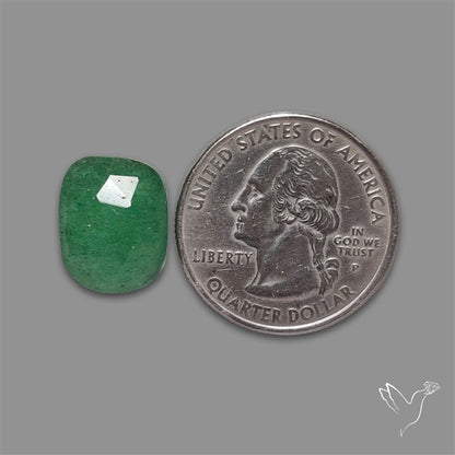 Rose Cut Green Tanzurine